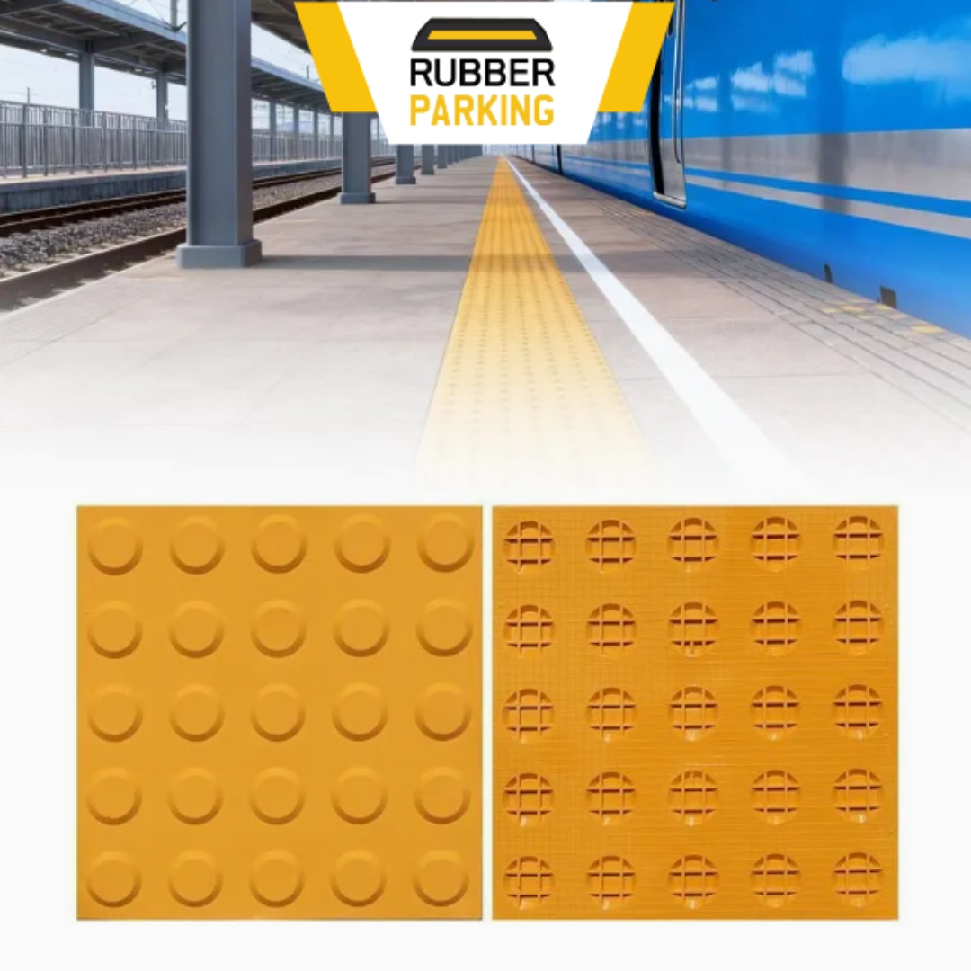 Instalación de pisos podotáctiles PVC en exteriores