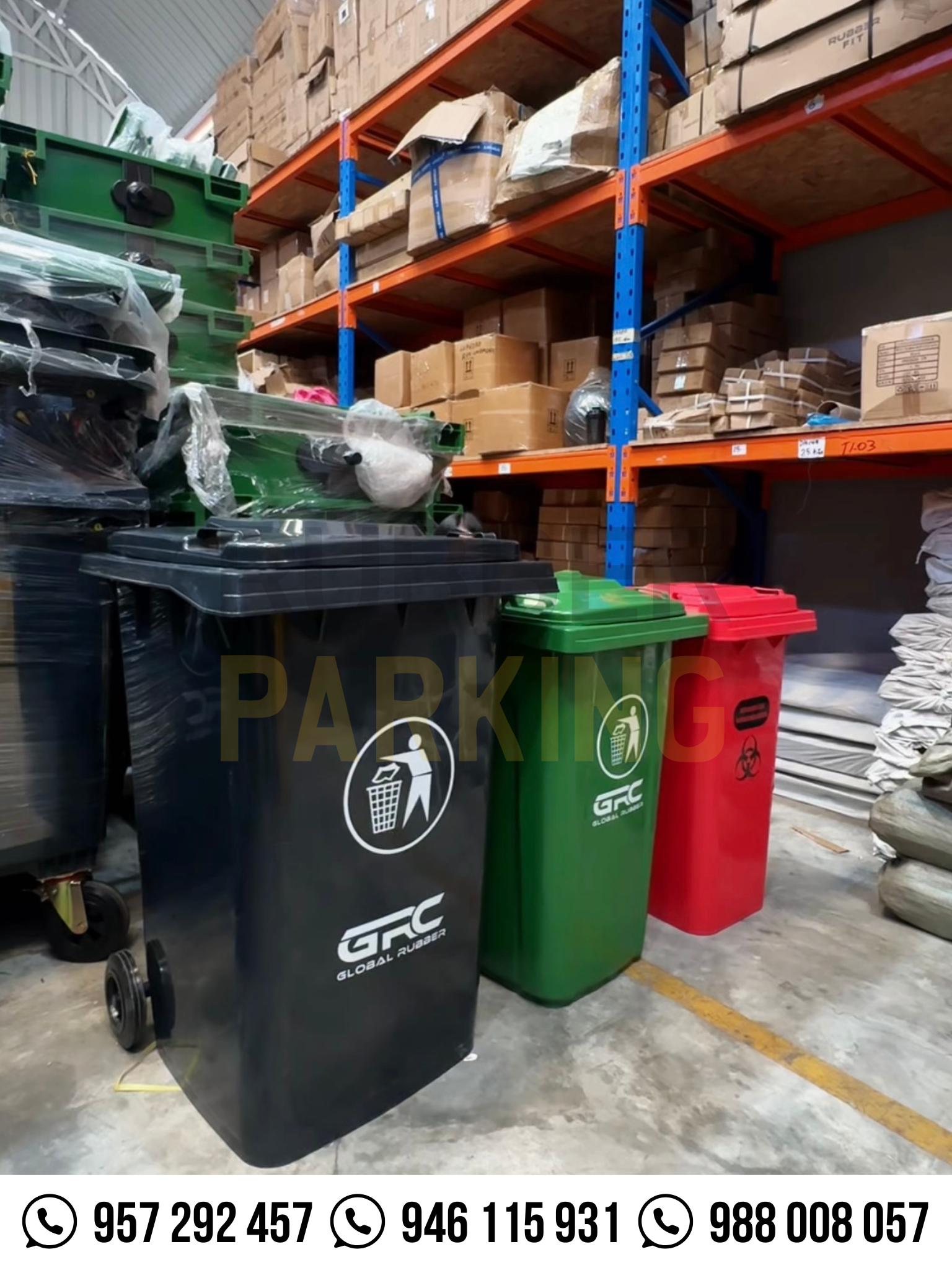 Contenedores 240 litros con ruedas